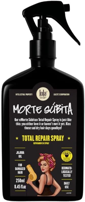 Morte Súbita Spray Reparação Total 250ml, Lola Cosmetics