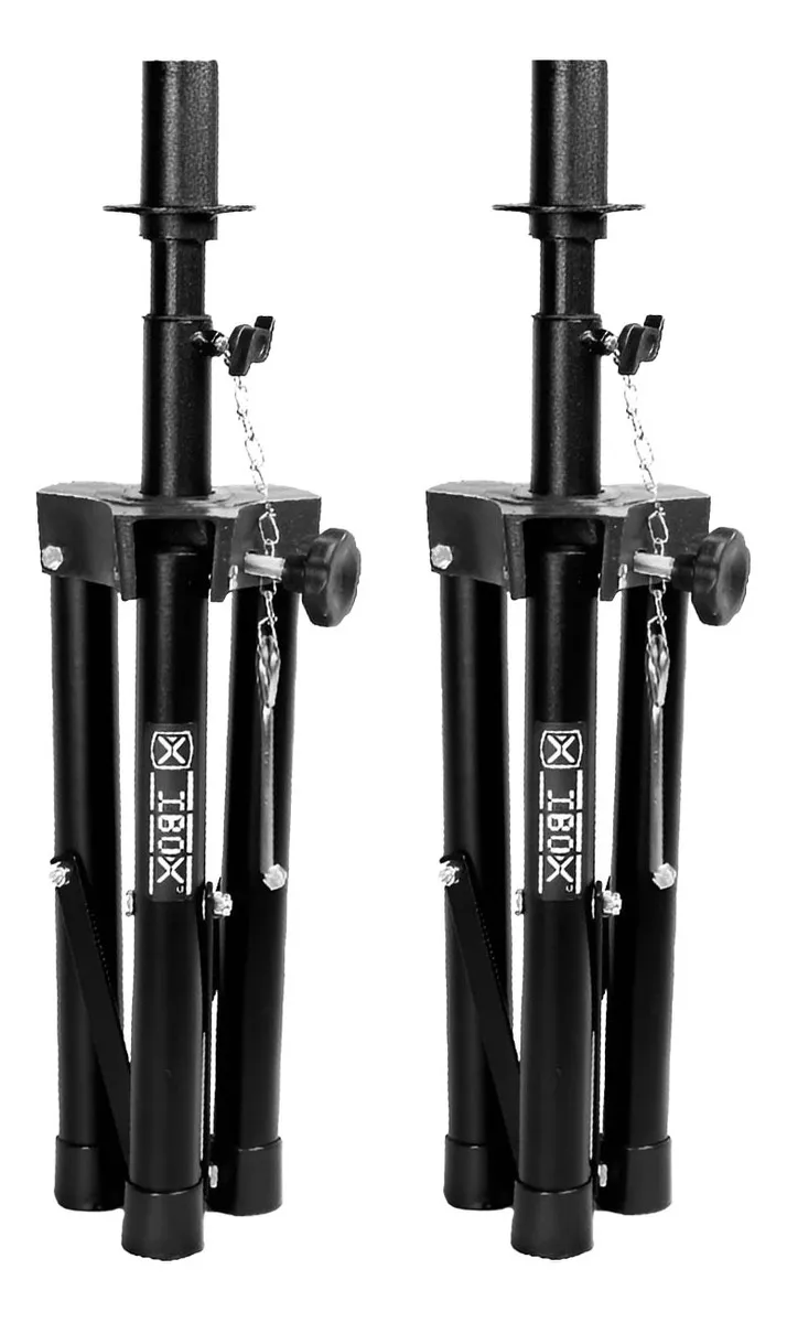 02 Pedestal Para Caixa De Som Ibox Com Pés Antiderrapantes