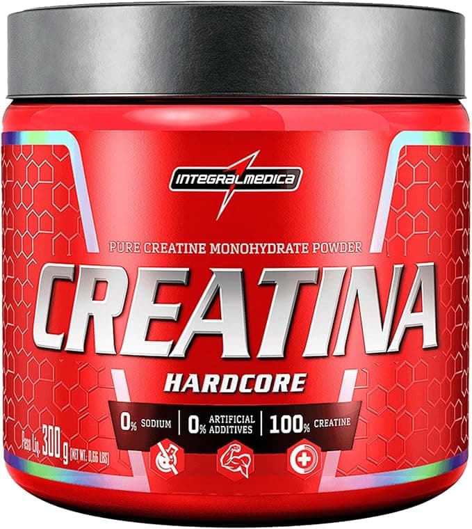 Imagem do produto Integralmedica – Creatina em Pó Hardcore 100% Pura e Monohidratada – 300g