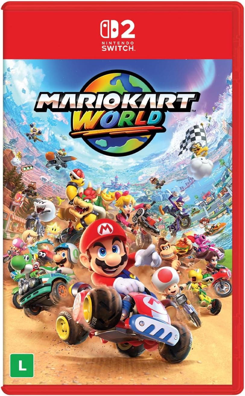 Imagem do produto Nintendo, Jogo, Mario Kart World Digital, Nintendo Switch 2