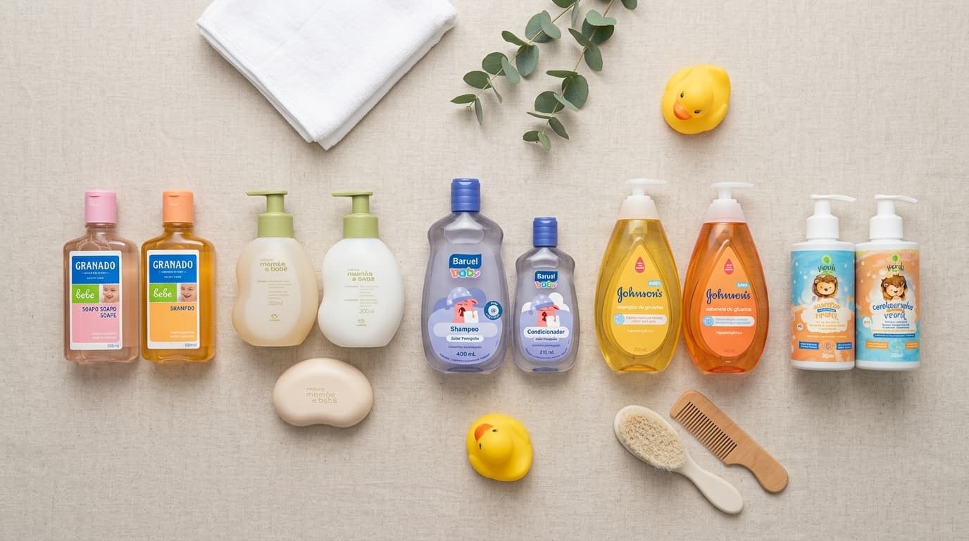 Melhores produtos higiene bebê 2026: 5 kits testados para mães - Review